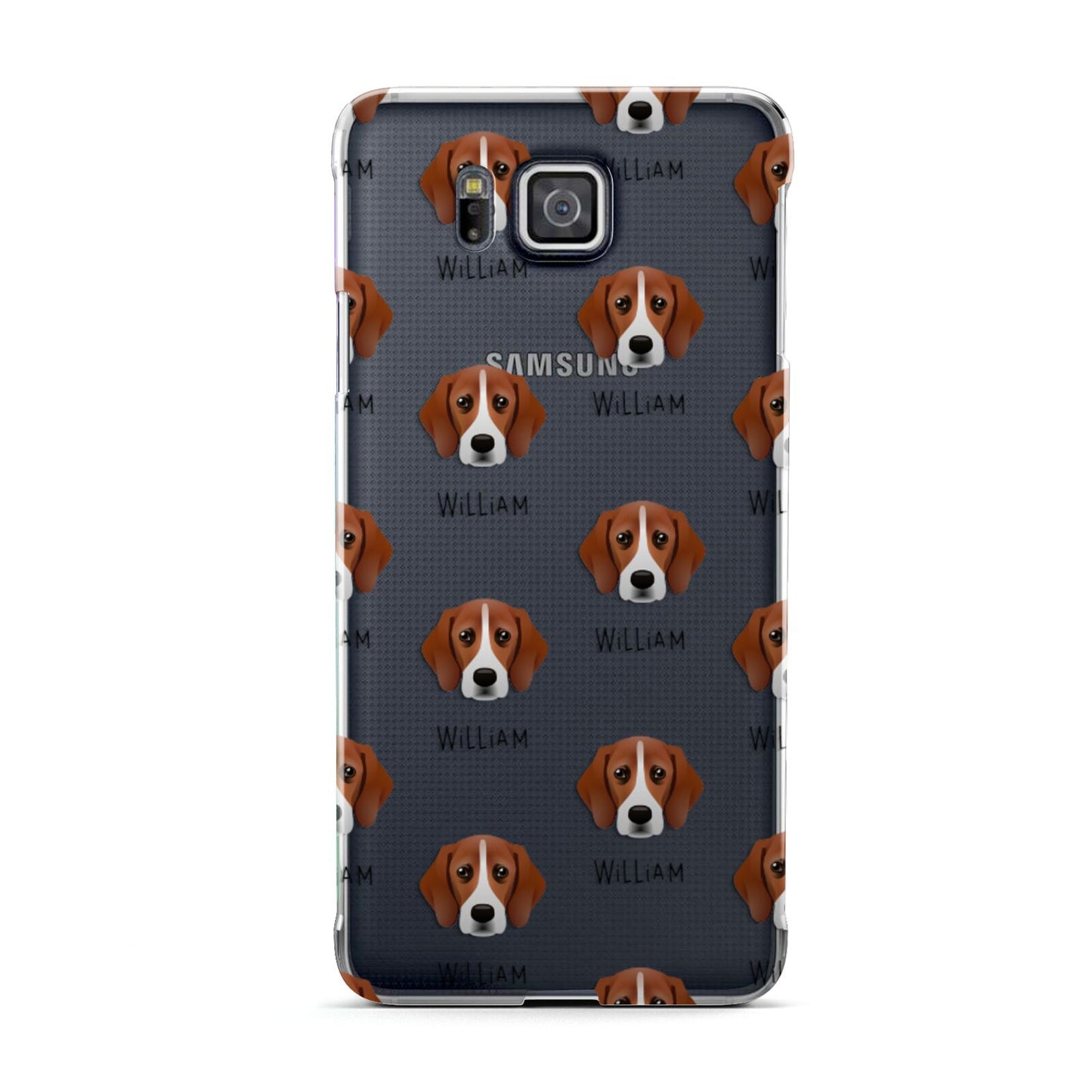 Bassugg Icon with Name Samsung Galaxy Alpha Case