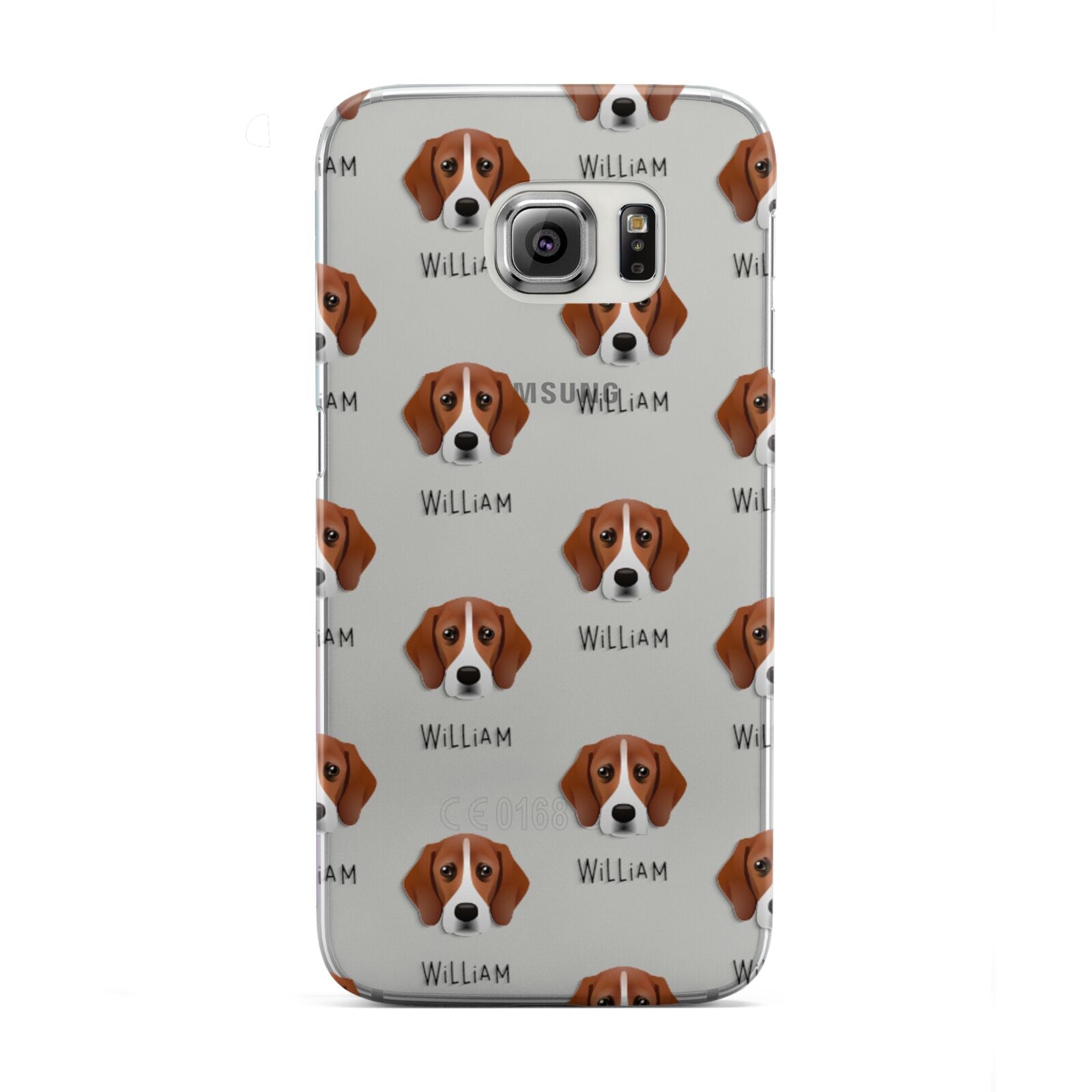 Bassugg Icon with Name Samsung Galaxy S6 Edge Case