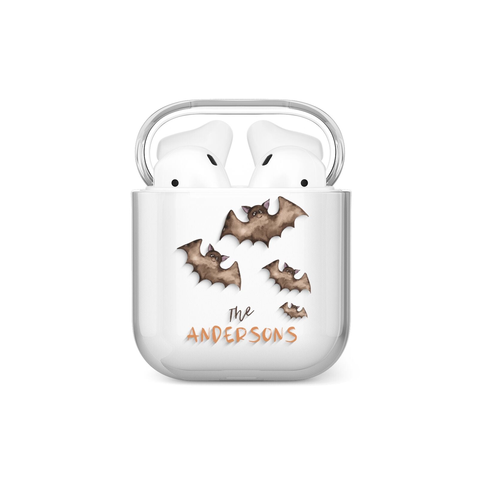 Bat Family Personalised AirPods Case