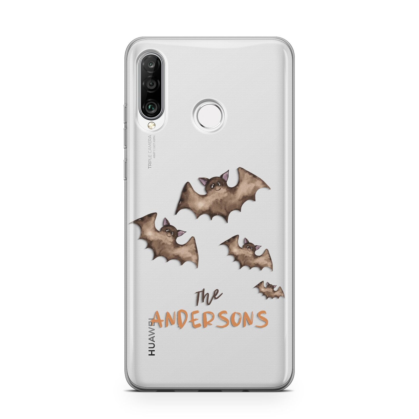 Bat Family Personalised Huawei P30 Lite Phone Case