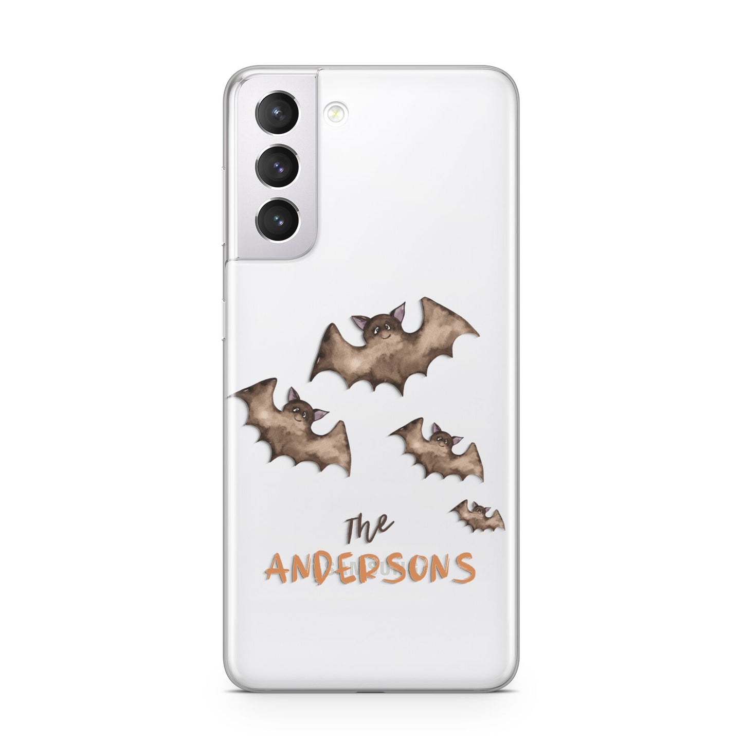 Bat Family Personalised Samsung S21 Case