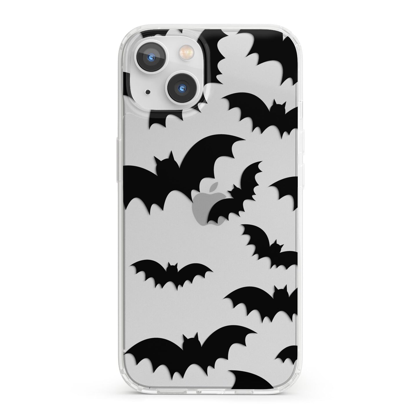 Bat Halloween Print iPhone 13 Clear Bumper Case