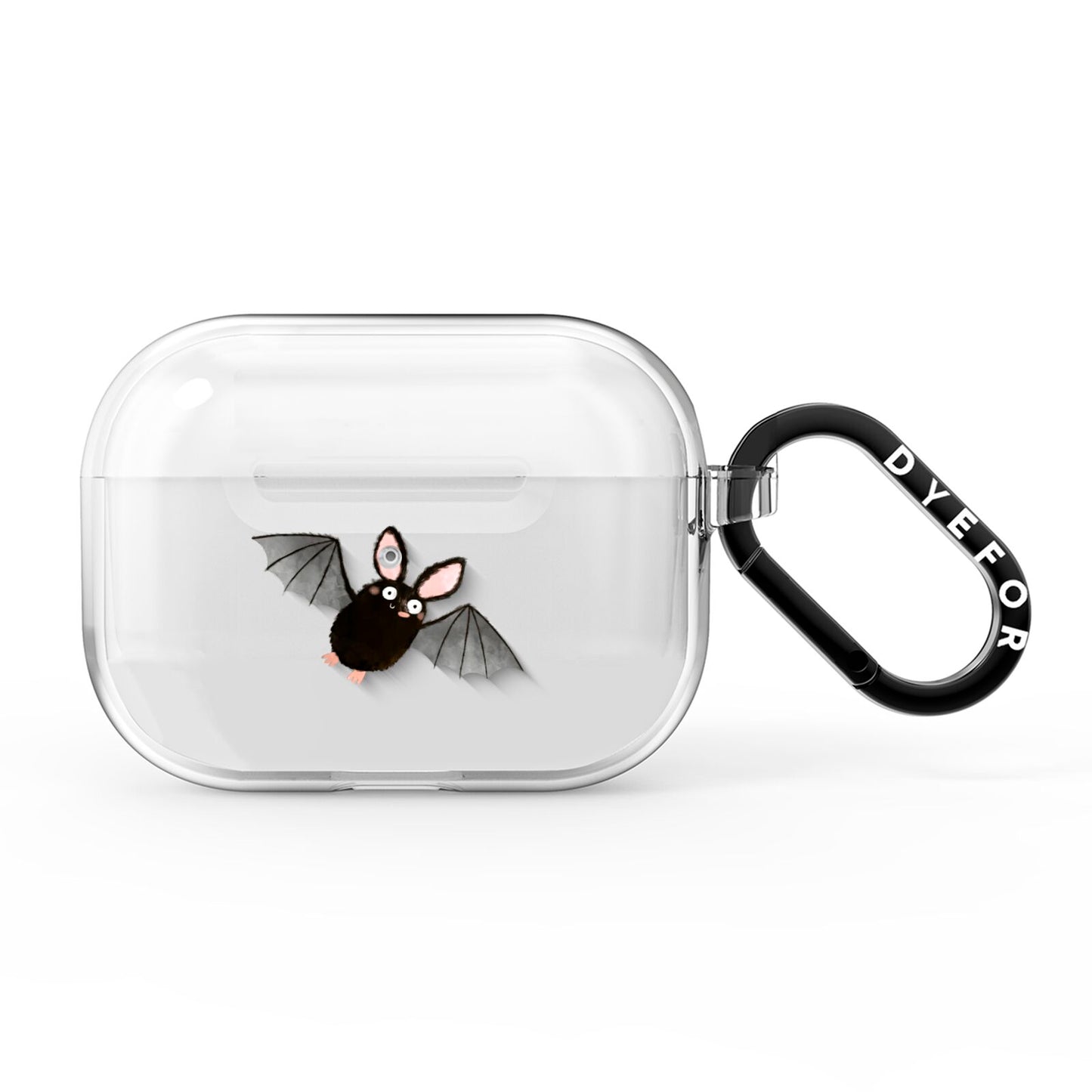 Bat Illustration AirPods Pro Clear Case