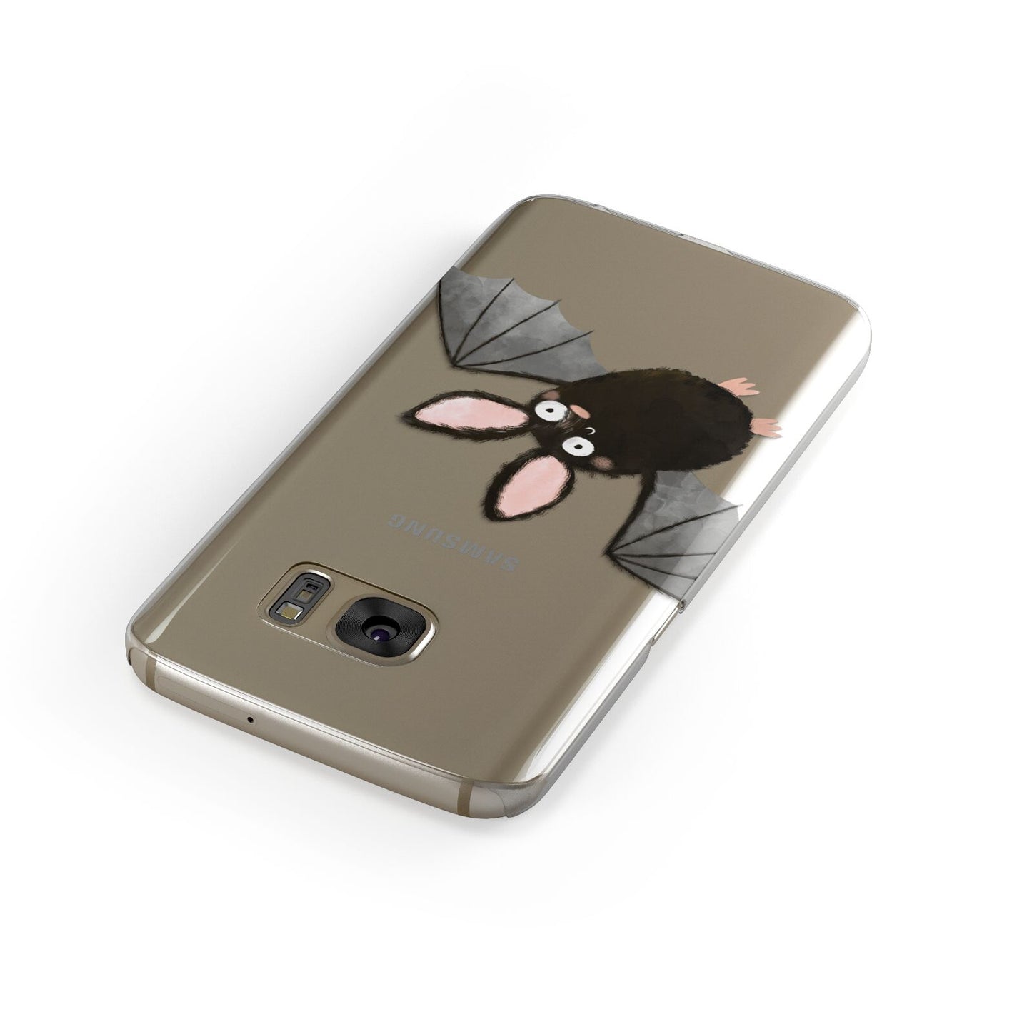 Bat Illustration Samsung Galaxy Case Front Close Up