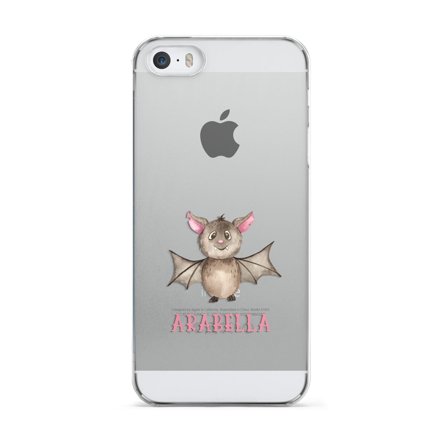 Bat Personalised Apple iPhone 5 Case