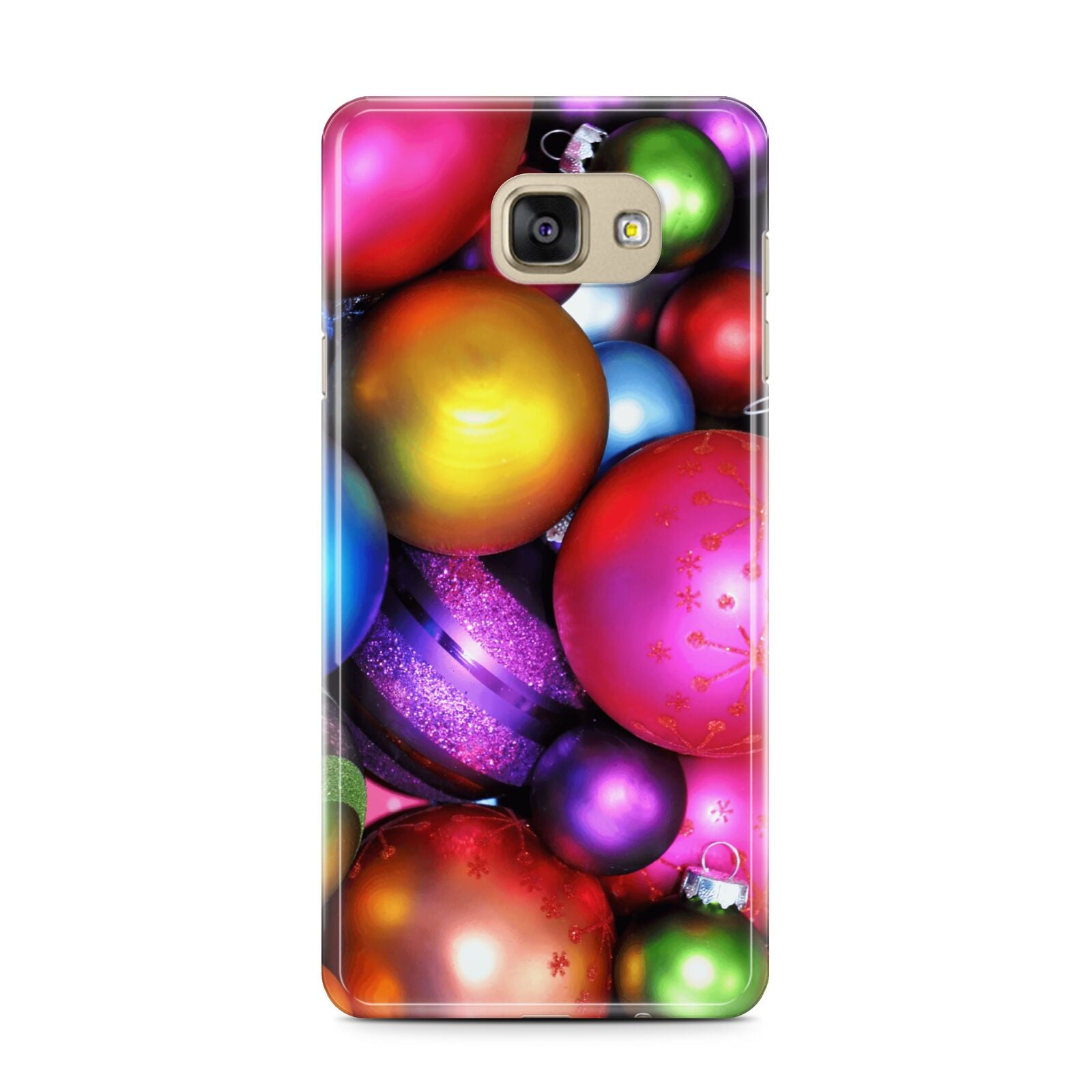 Bauble Samsung Galaxy A7 2016 Case on gold phone