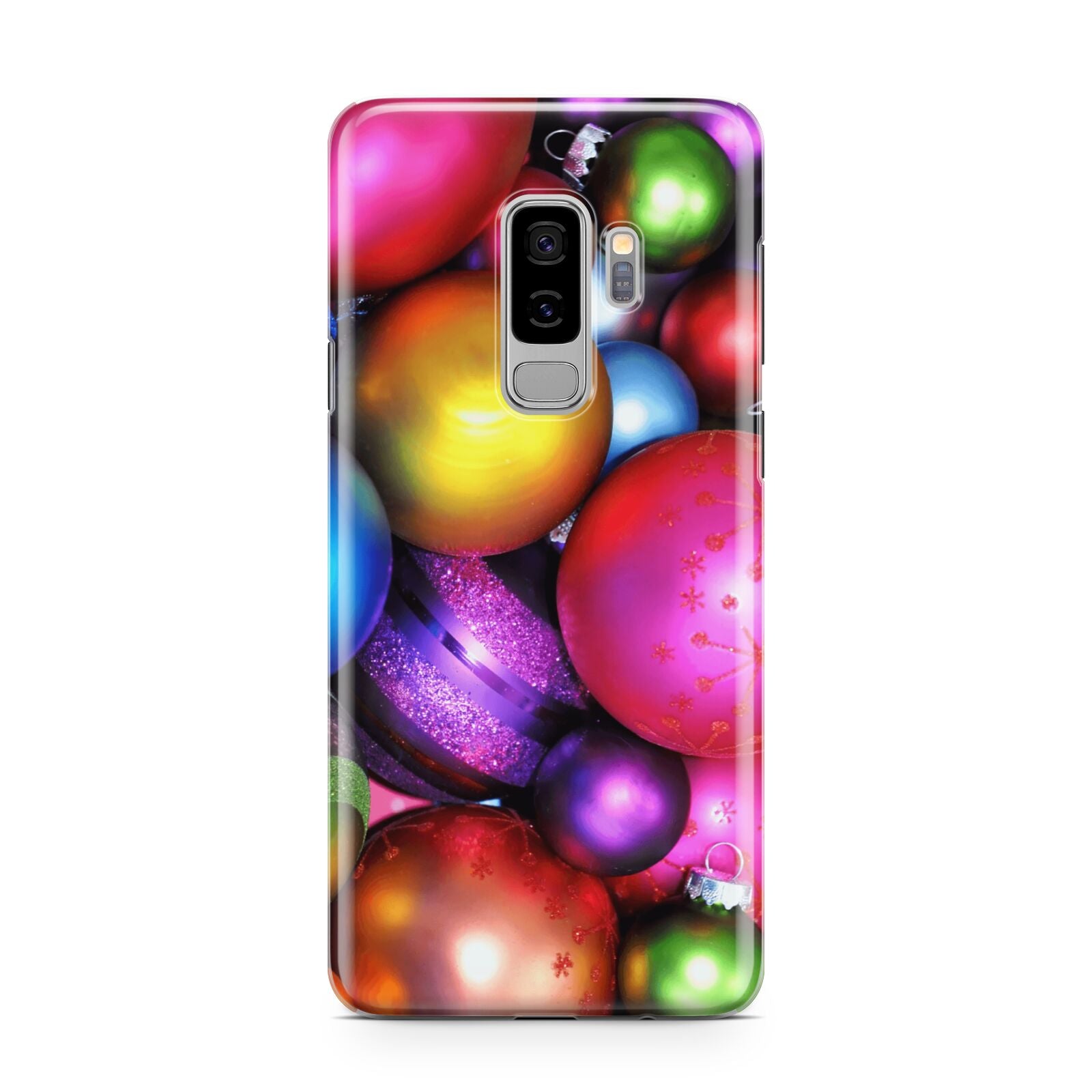 Bauble Samsung Galaxy S9 Plus Case on Silver phone