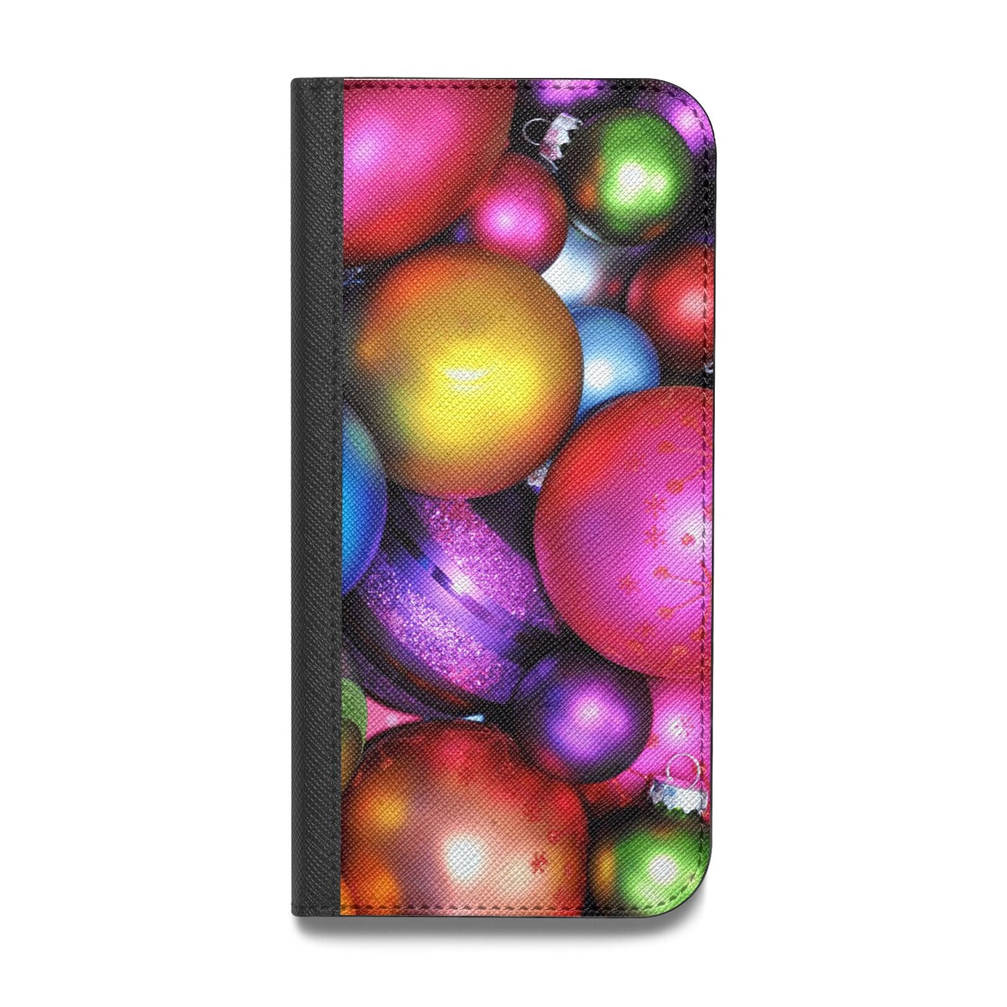 Bauble Vegan Leather Flip iPhone Case