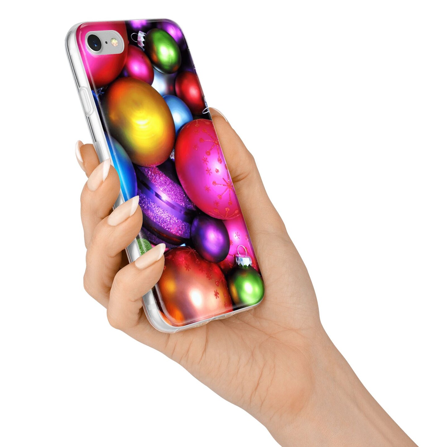 Bauble iPhone 7 Bumper Case on Silver iPhone Alternative Image