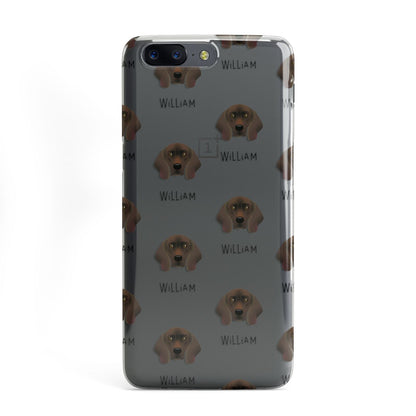 Bavarian Mountain Hound Icon with Name OnePlus Case