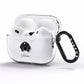 Bavarian Mountain Hound Personalised AirPods Pro Clear Case Side Image