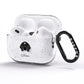 Bavarian Mountain Hound Personalised AirPods Pro Glitter Case Side Image