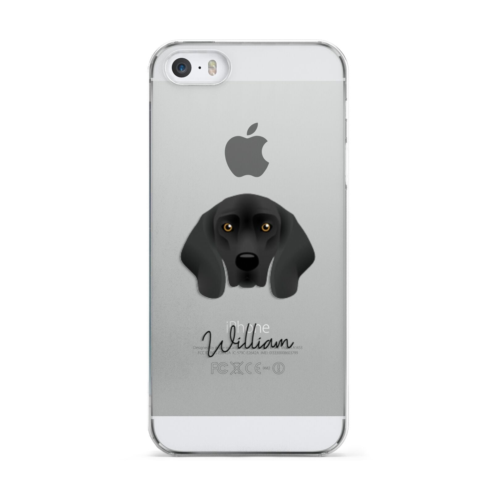 Bavarian Mountain Hound Personalised Apple iPhone 5 Case