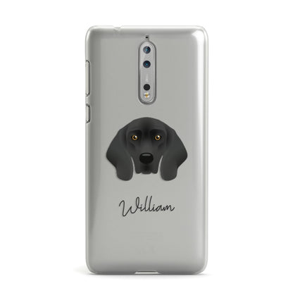 Bavarian Mountain Hound Personalised Nokia Case