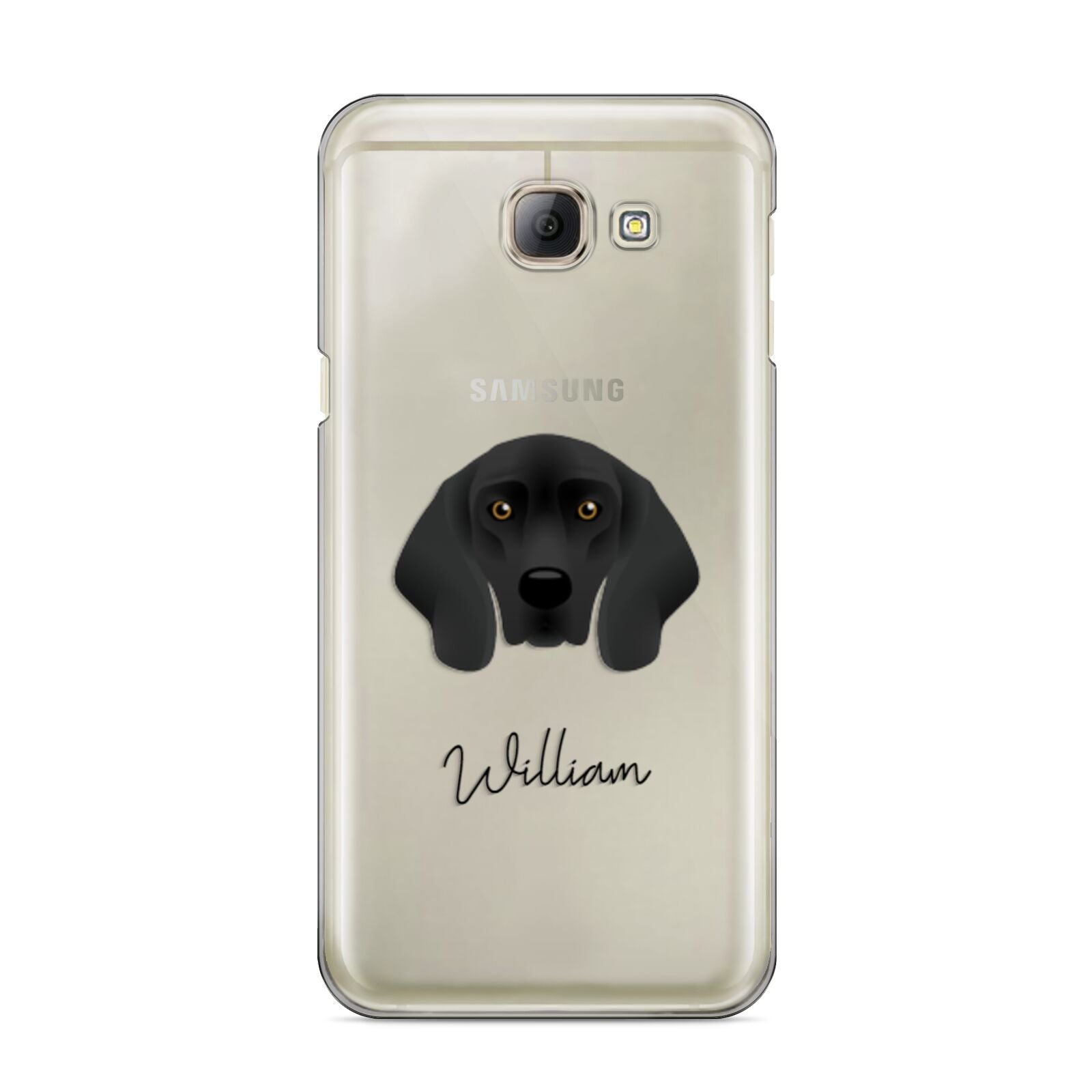 Bavarian Mountain Hound Personalised Samsung Galaxy A8 2016 Case