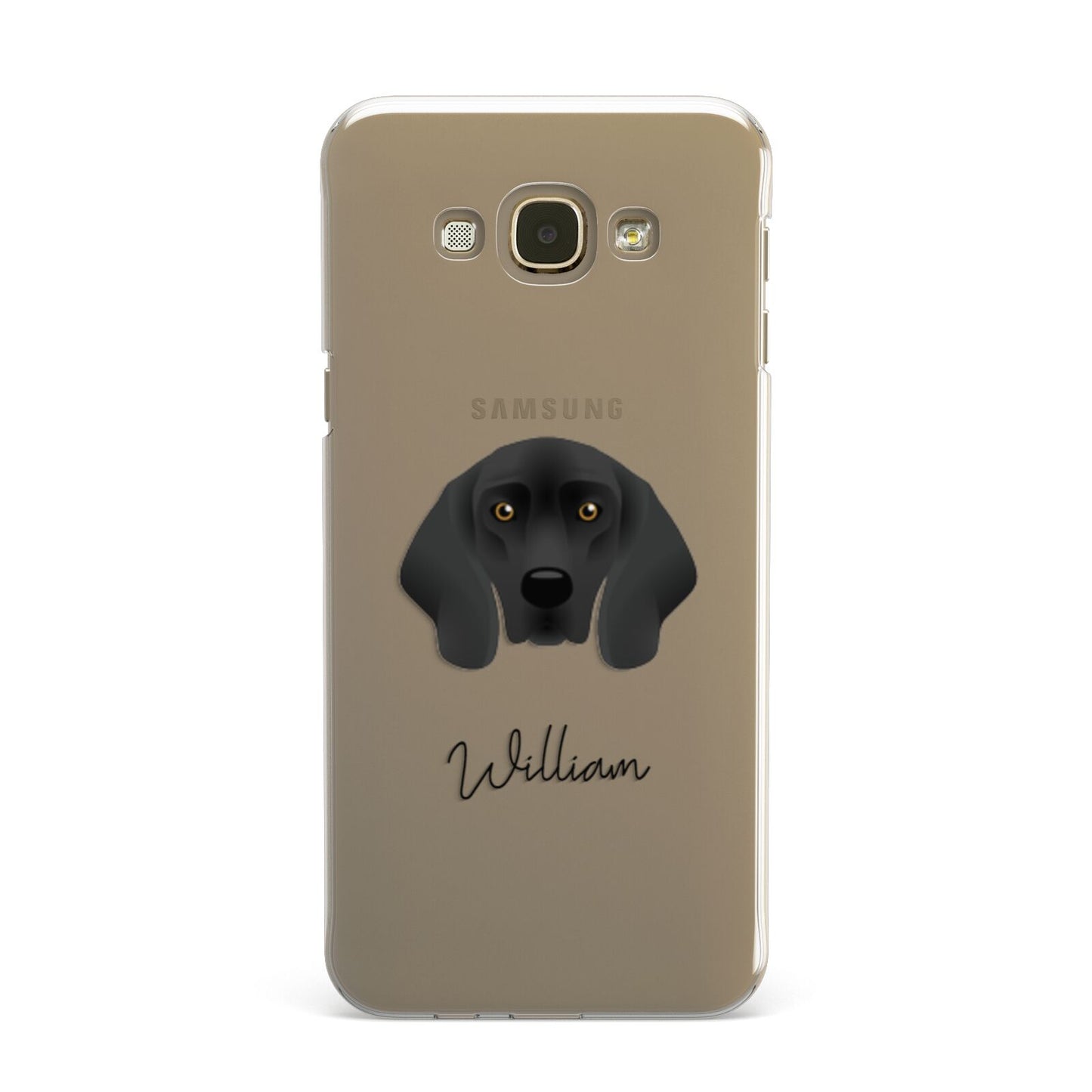 Bavarian Mountain Hound Personalised Samsung Galaxy A8 Case