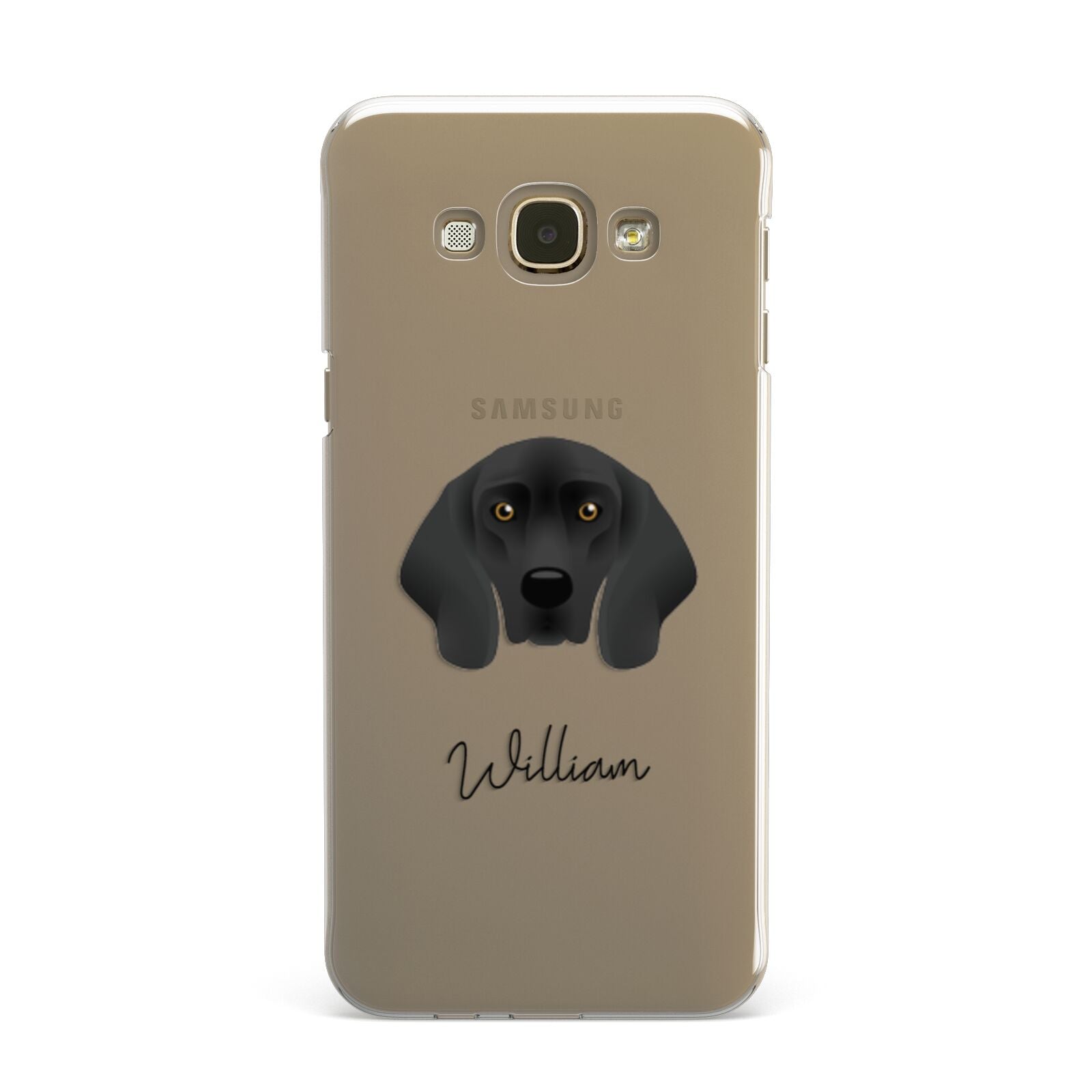 Bavarian Mountain Hound Personalised Samsung Galaxy A8 Case