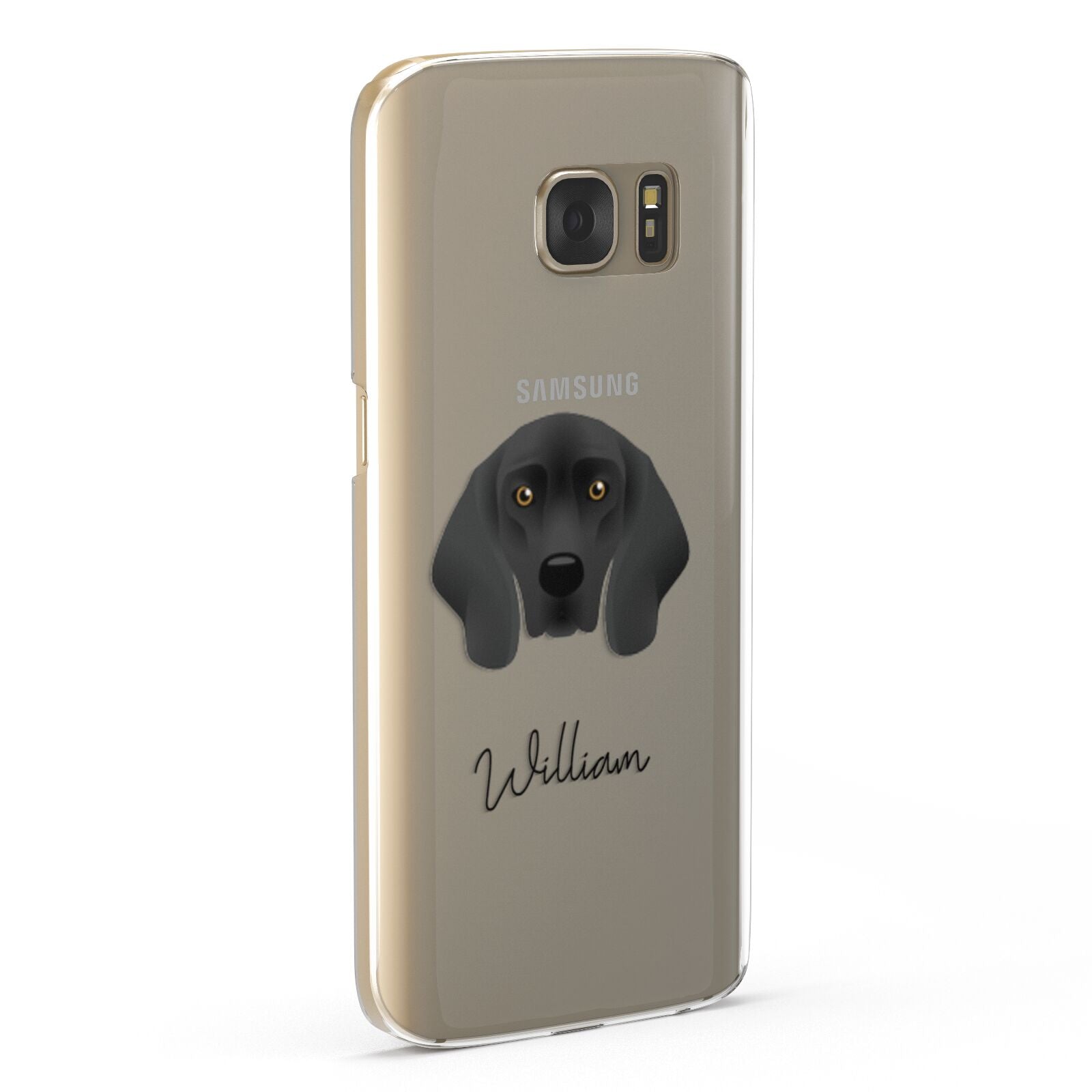 Bavarian Mountain Hound Personalised Samsung Galaxy Case Fourty Five Degrees