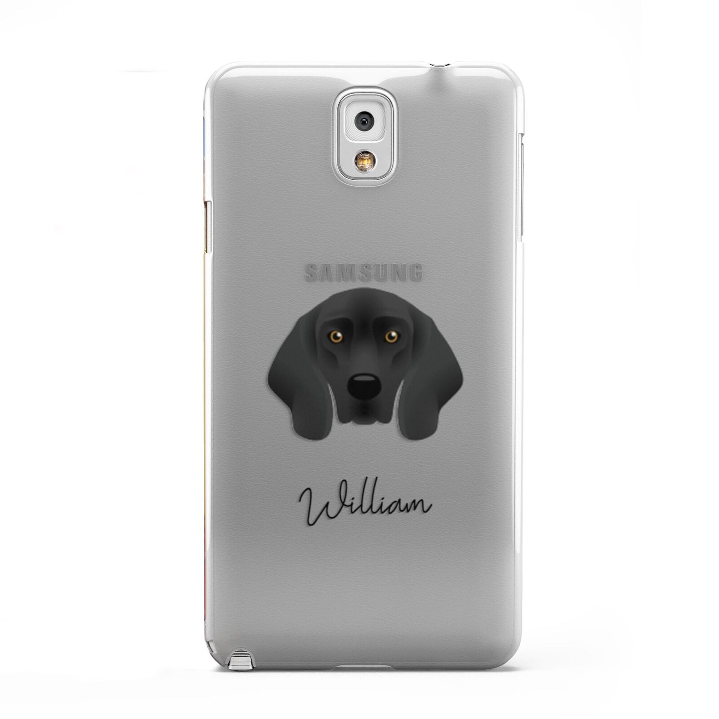 Bavarian Mountain Hound Personalised Samsung Galaxy Note 3 Case