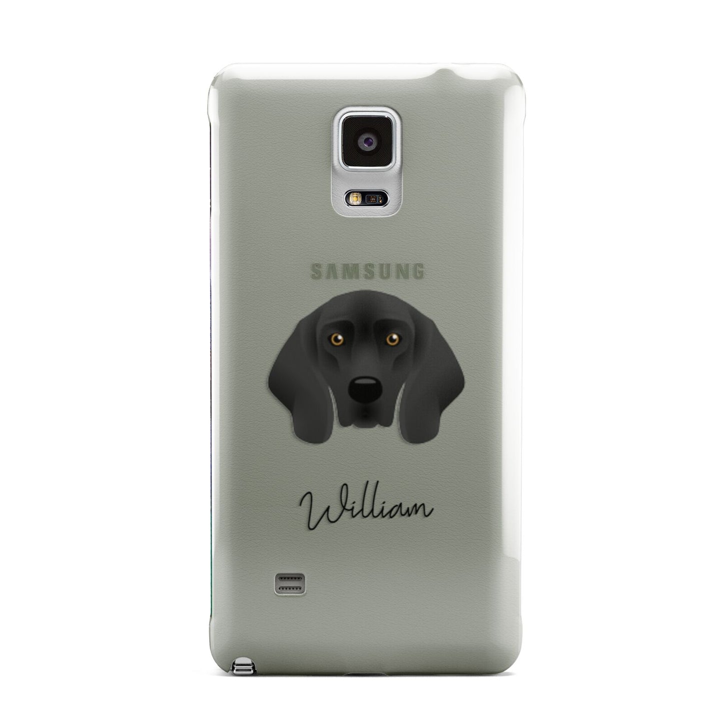 Bavarian Mountain Hound Personalised Samsung Galaxy Note 4 Case