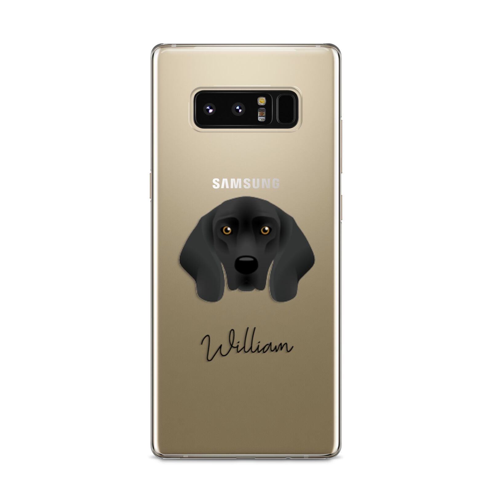 Bavarian Mountain Hound Personalised Samsung Galaxy S8 Case