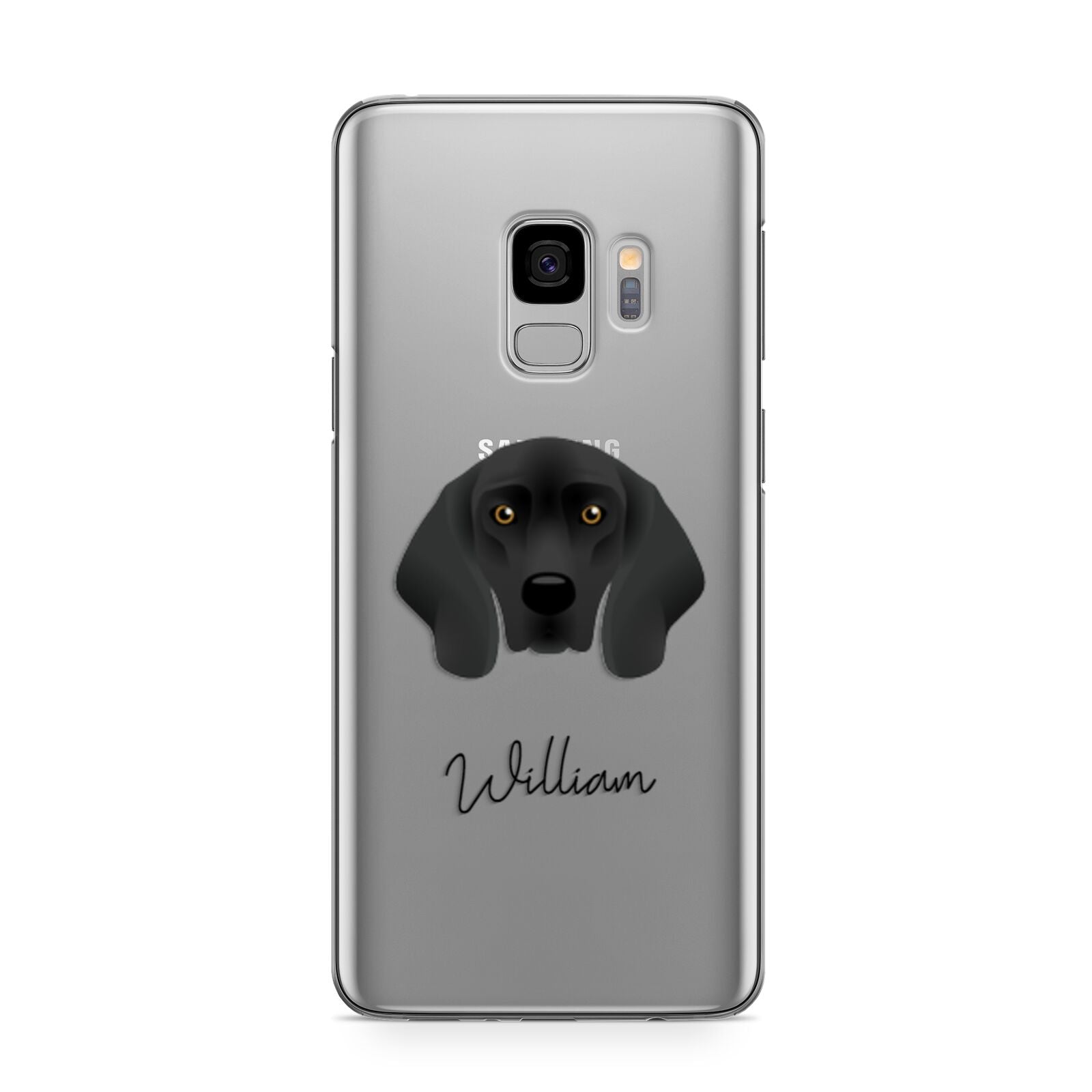 Bavarian Mountain Hound Personalised Samsung Galaxy S9 Case