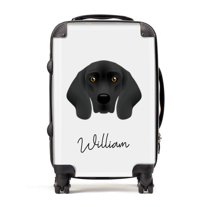 Bavarian Mountain Hound Personalised Suitcase