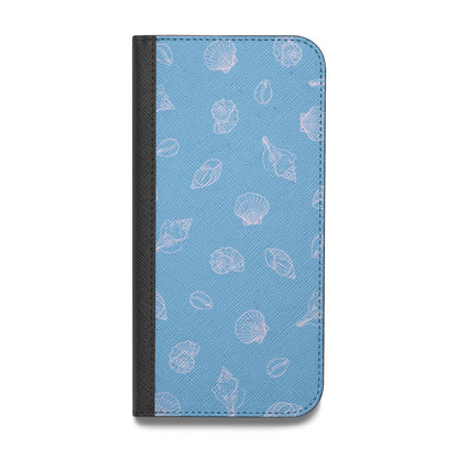 Beach Shell Vegan Leather Flip iPhone Case