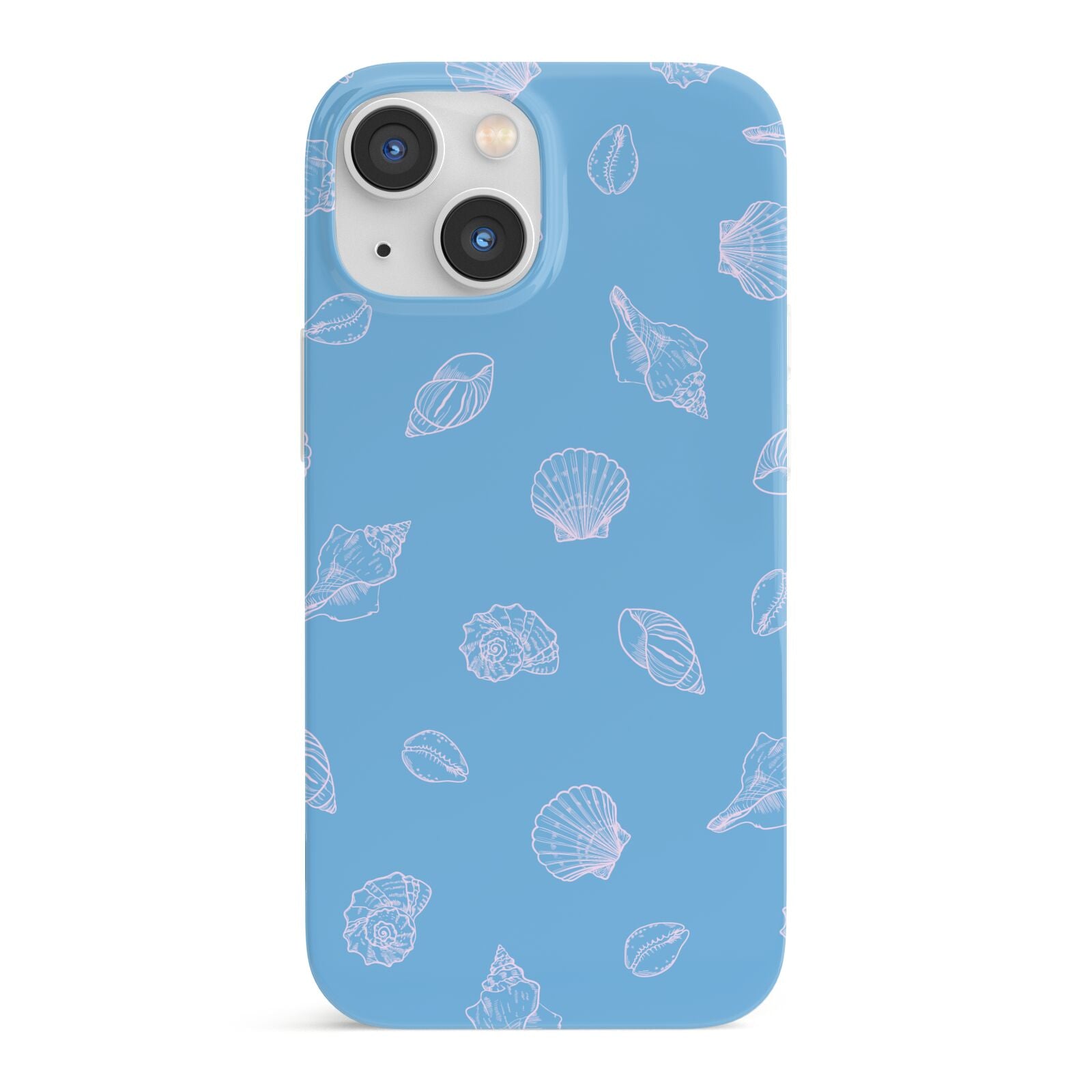 Beach Shell iPhone 13 Mini Full Wrap 3D Snap Case