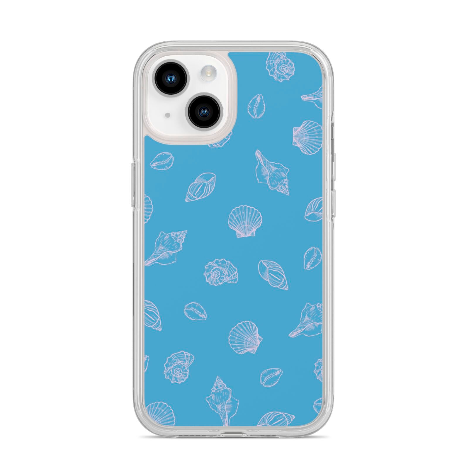 Beach Shell iPhone 14 Clear Tough Case Starlight