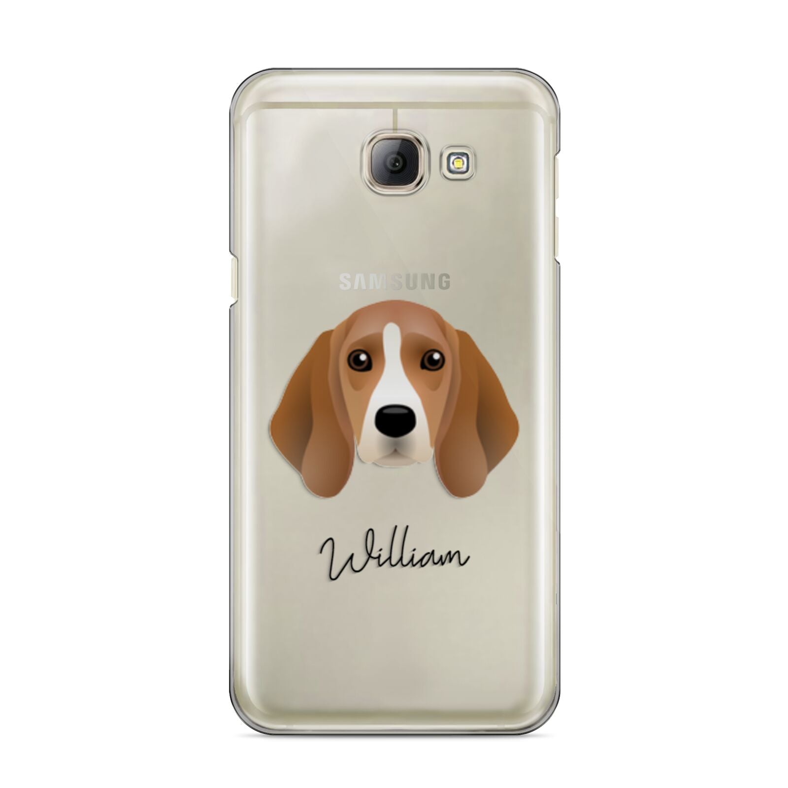 Beagle Personalised Samsung Galaxy A8 2016 Case