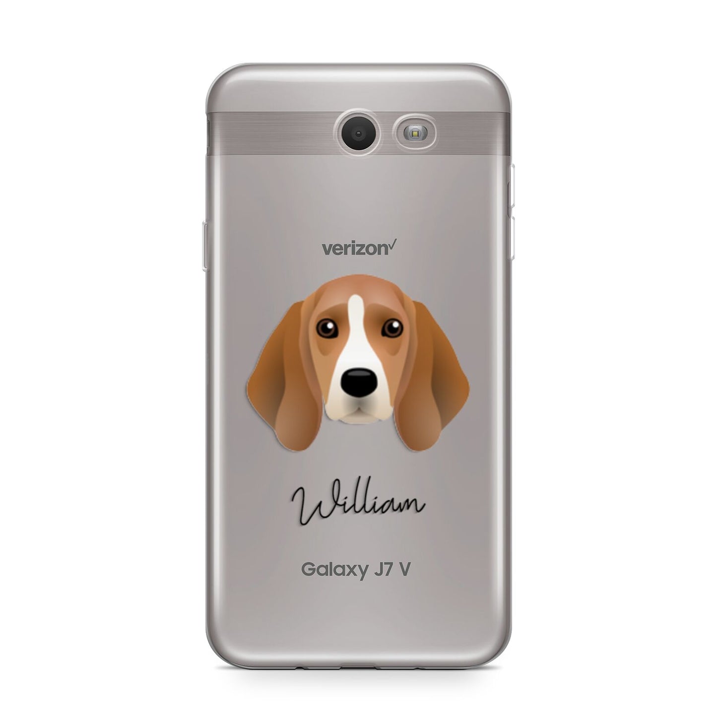 Beagle Personalised Samsung Galaxy J7 2017 Case