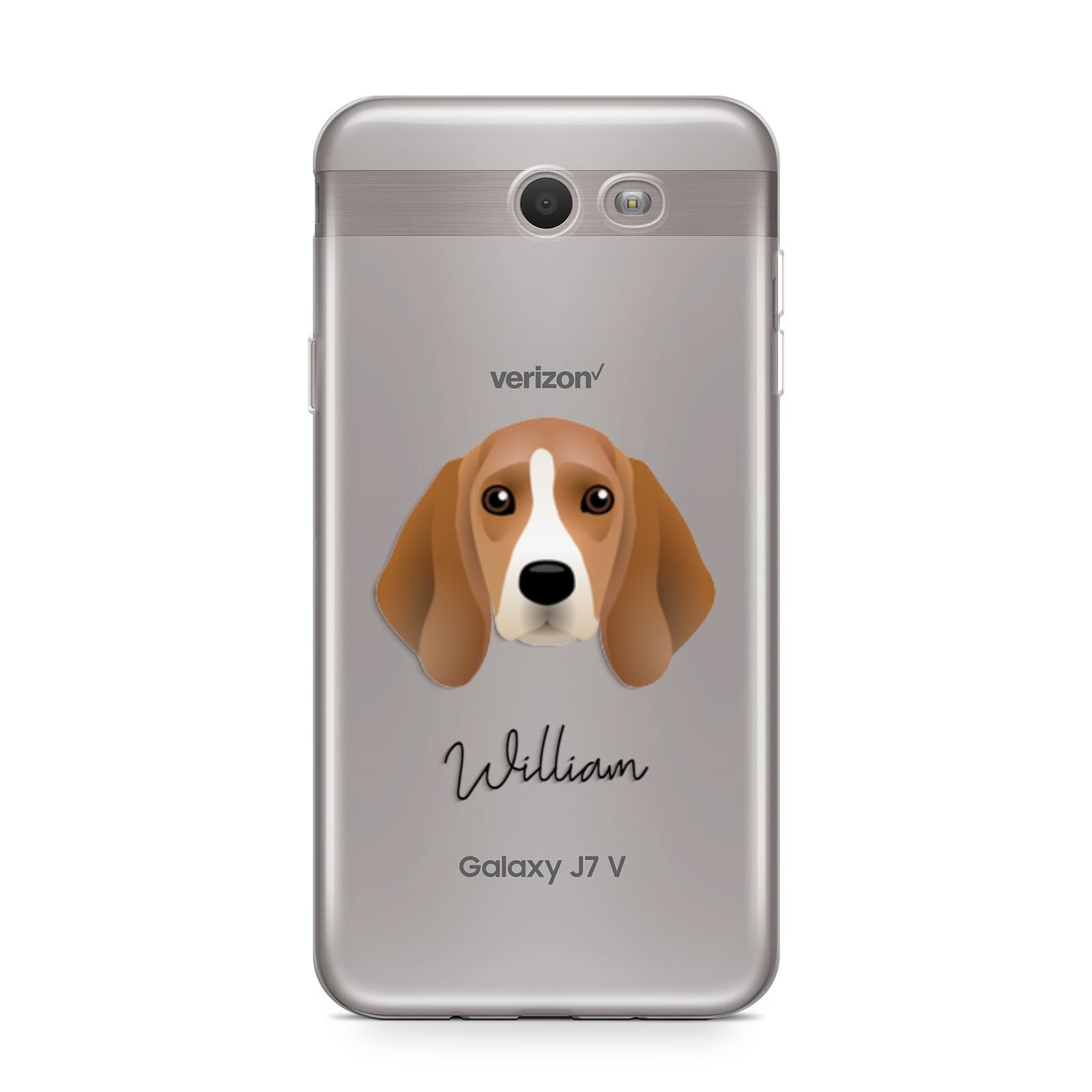 Beagle Personalised Samsung Galaxy J7 2017 Case