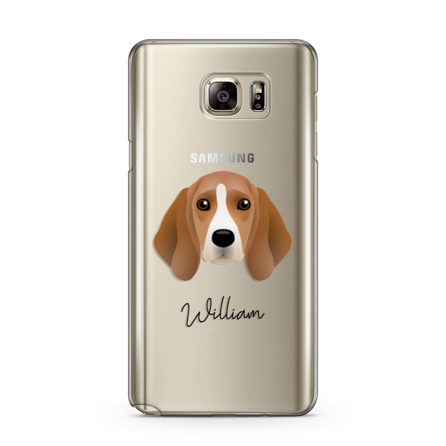 Beagle Personalised Samsung Galaxy Note 5 Case