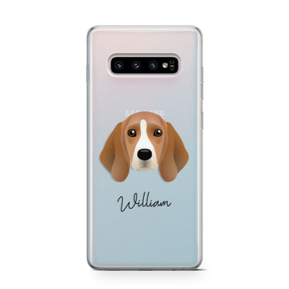 Beagle Personalised Samsung Galaxy S10 Case