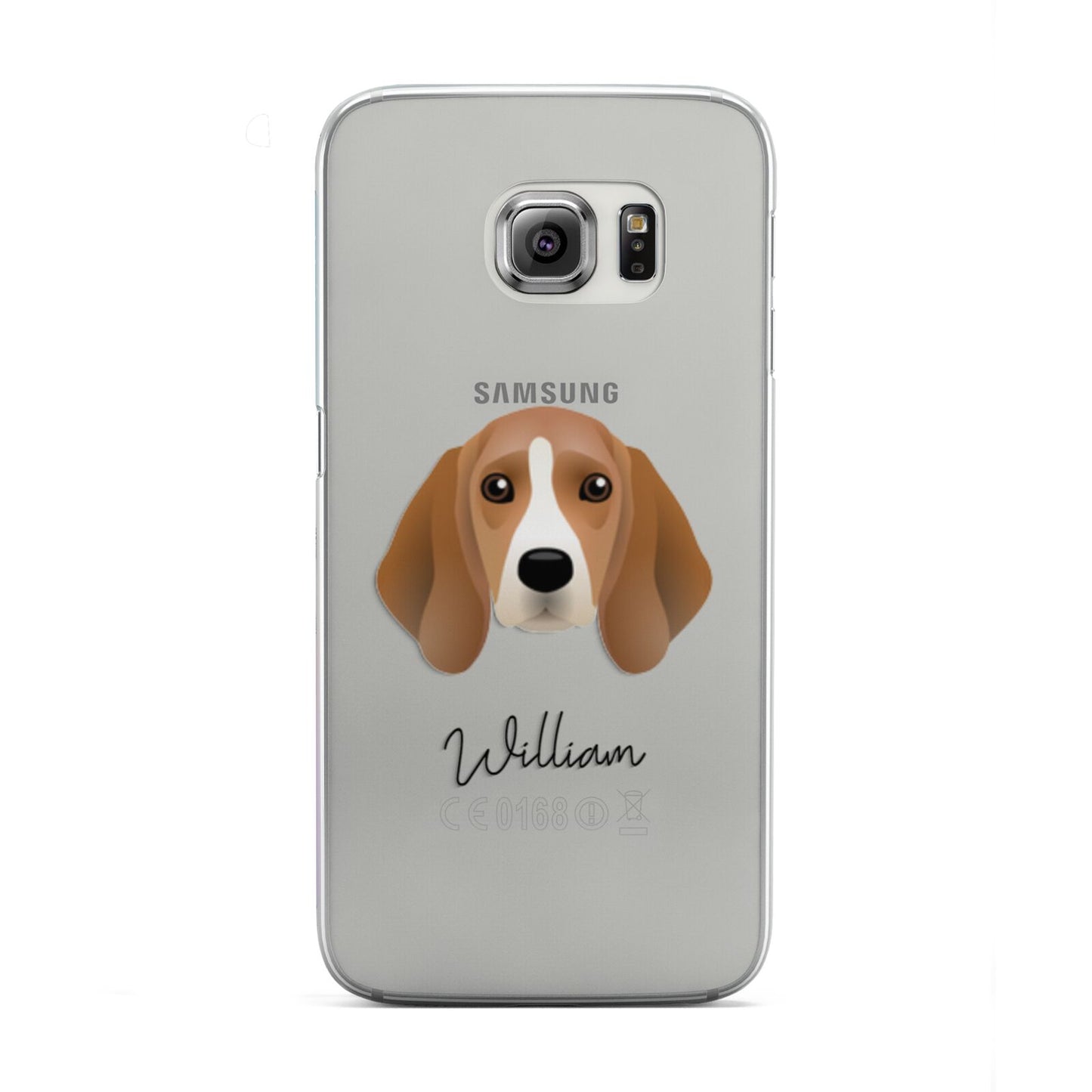 Beagle Personalised Samsung Galaxy S6 Edge Case