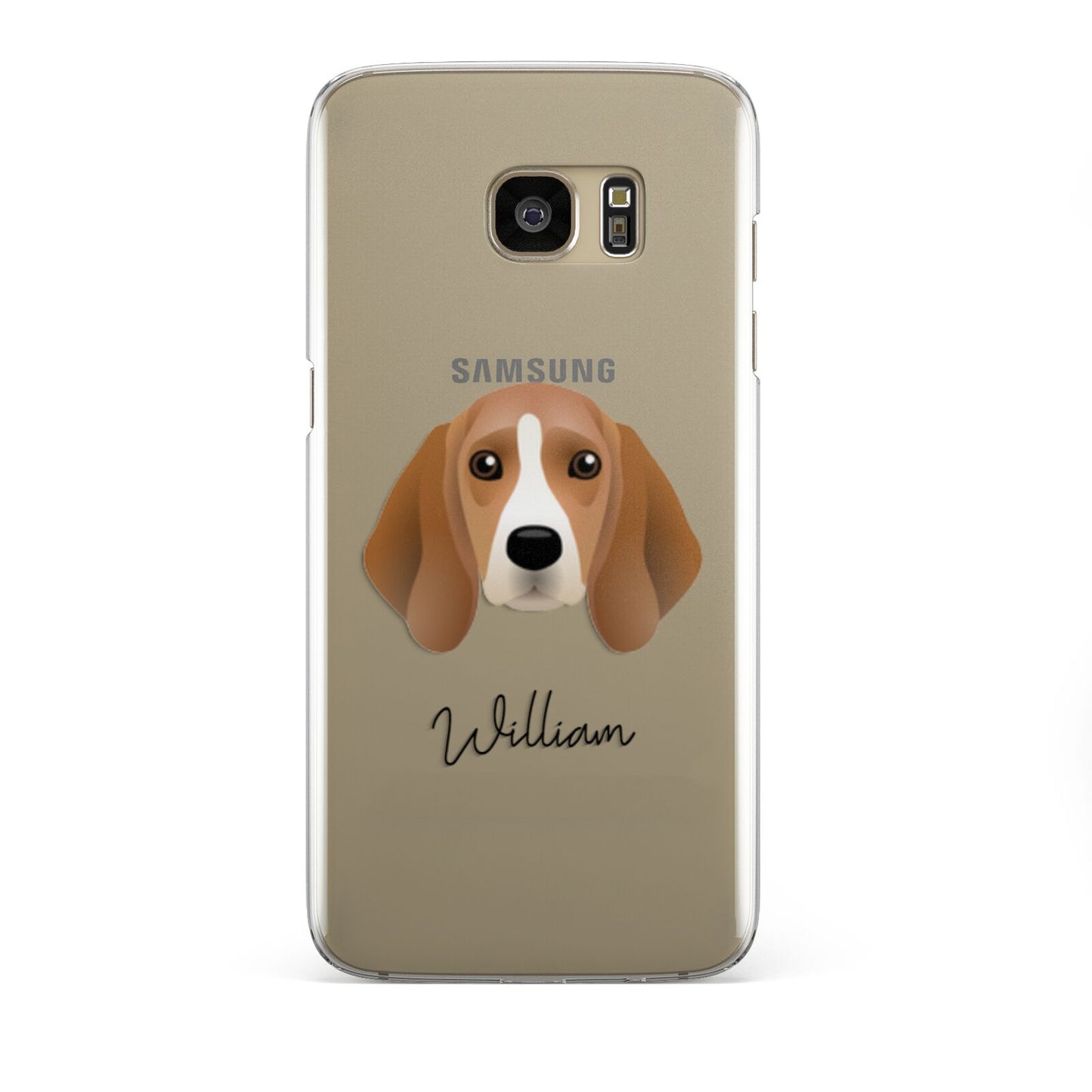 Beagle Personalised Samsung Galaxy S7 Edge Case