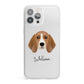 Beagle Personalised iPhone 13 Pro Max Clear Bumper Case