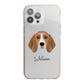 Beagle Personalised iPhone 13 Pro Max TPU Impact Case with Pink Edges