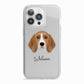 Beagle Personalised iPhone 13 Pro TPU Impact Case with White Edges