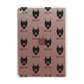 Beauceron Icon with Name Apple iPad Rose Gold Case