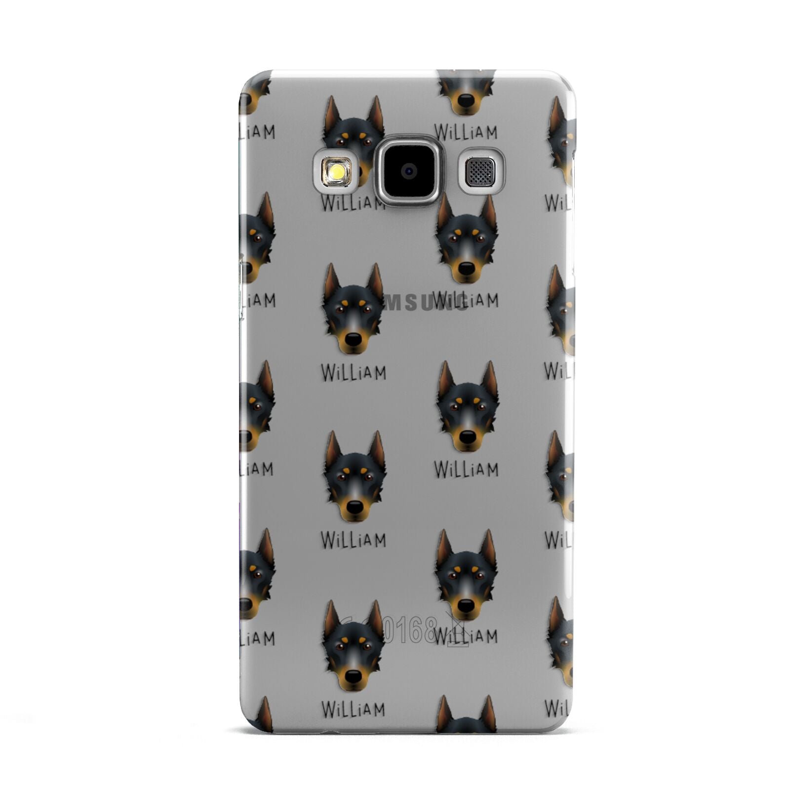 Beauceron Icon with Name Samsung Galaxy A5 Case