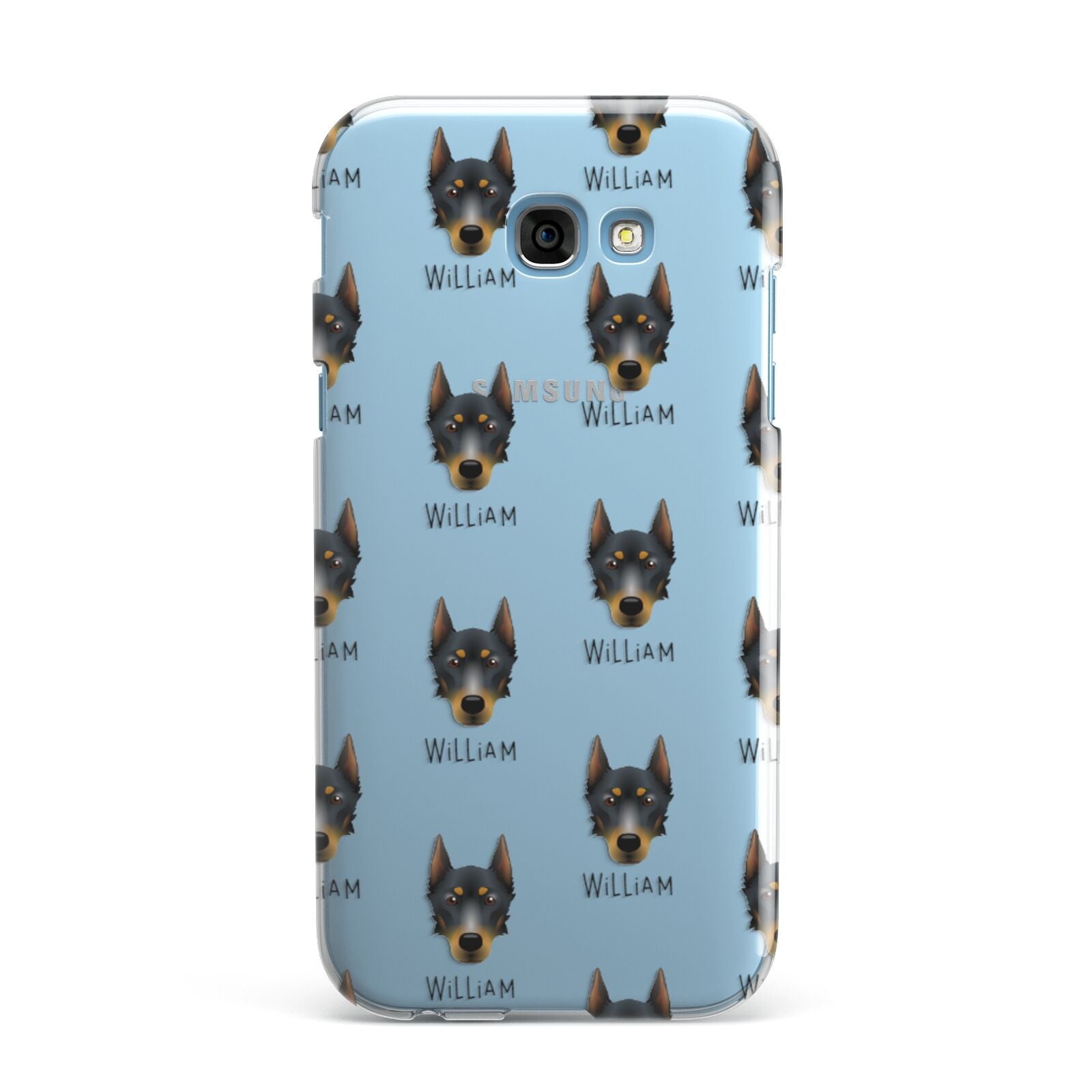 Beauceron Icon with Name Samsung Galaxy A7 2017 Case