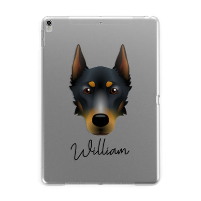 Beauceron Personalised Apple iPad Silver Case