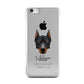 Beauceron Personalised Apple iPhone 5c Case