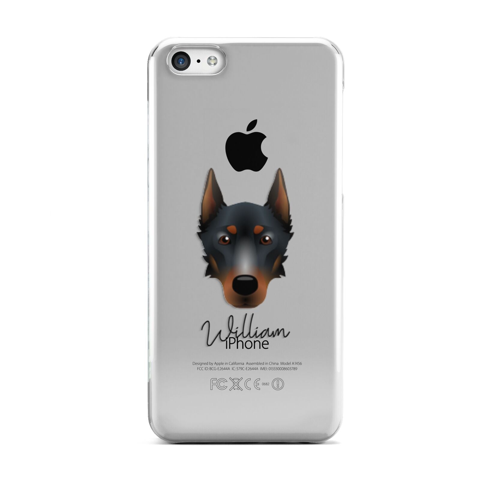 Beauceron Personalised Apple iPhone 5c Case