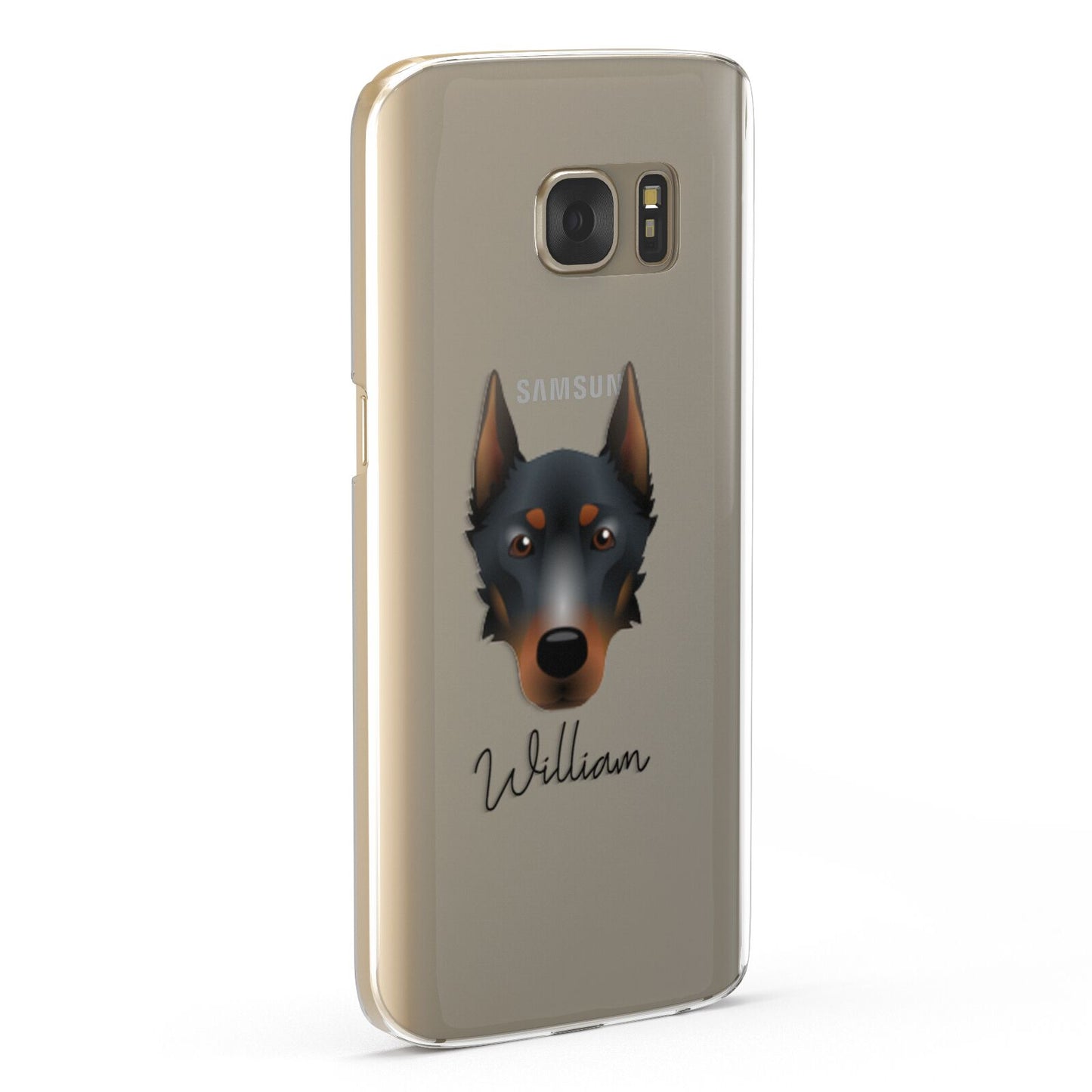 Beauceron Personalised Samsung Galaxy Case Fourty Five Degrees