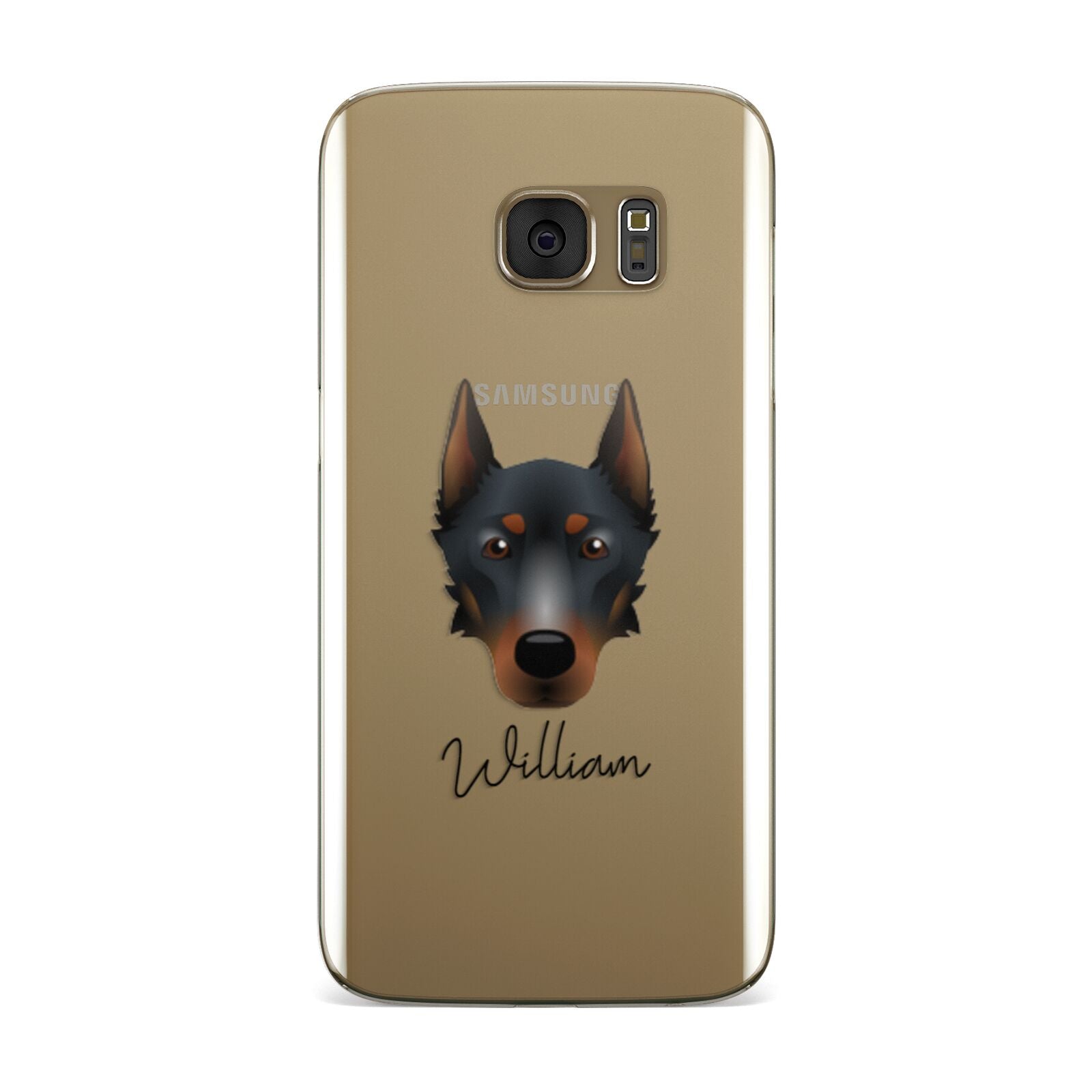 Beauceron Personalised Samsung Galaxy Case