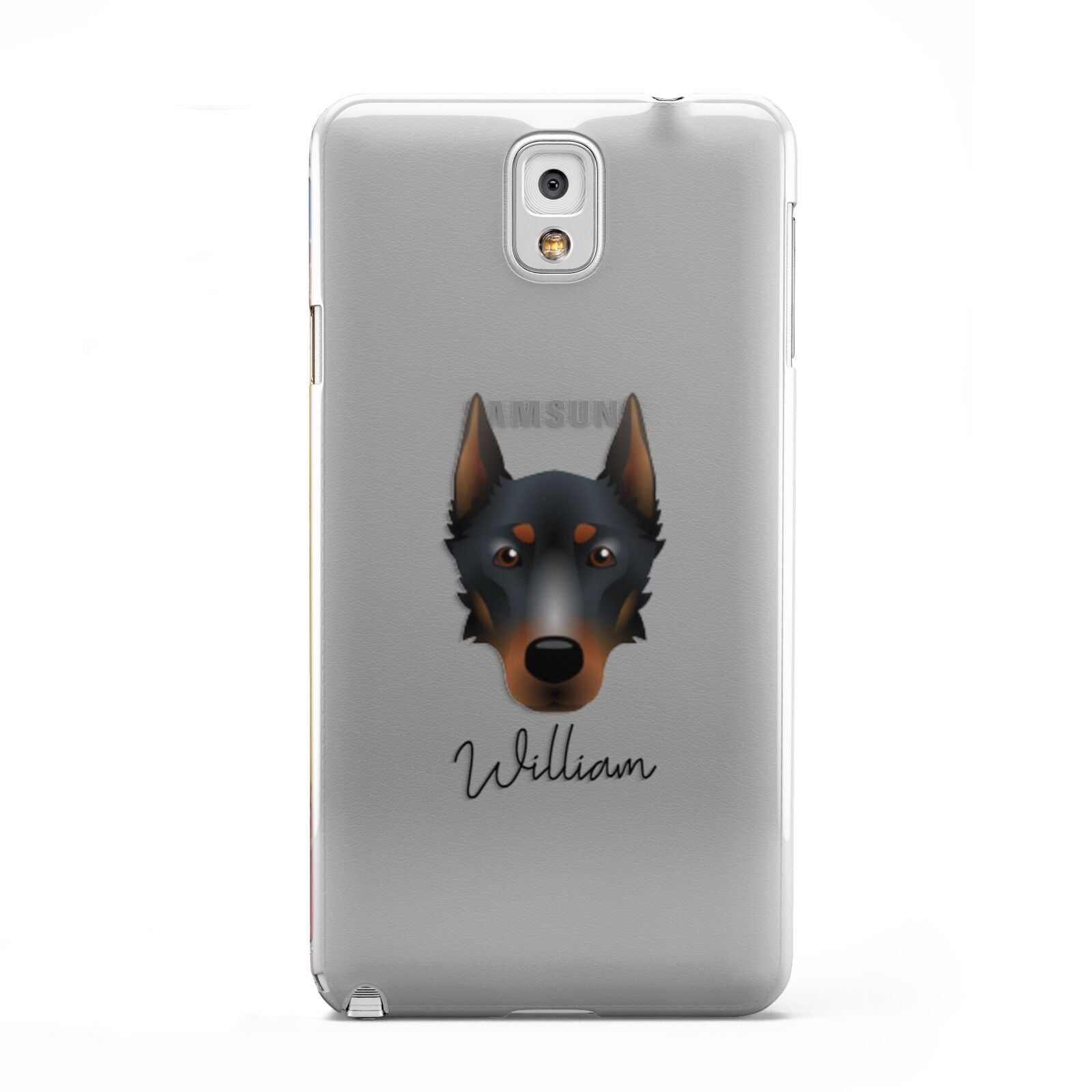 Beauceron Personalised Samsung Galaxy Note 3 Case