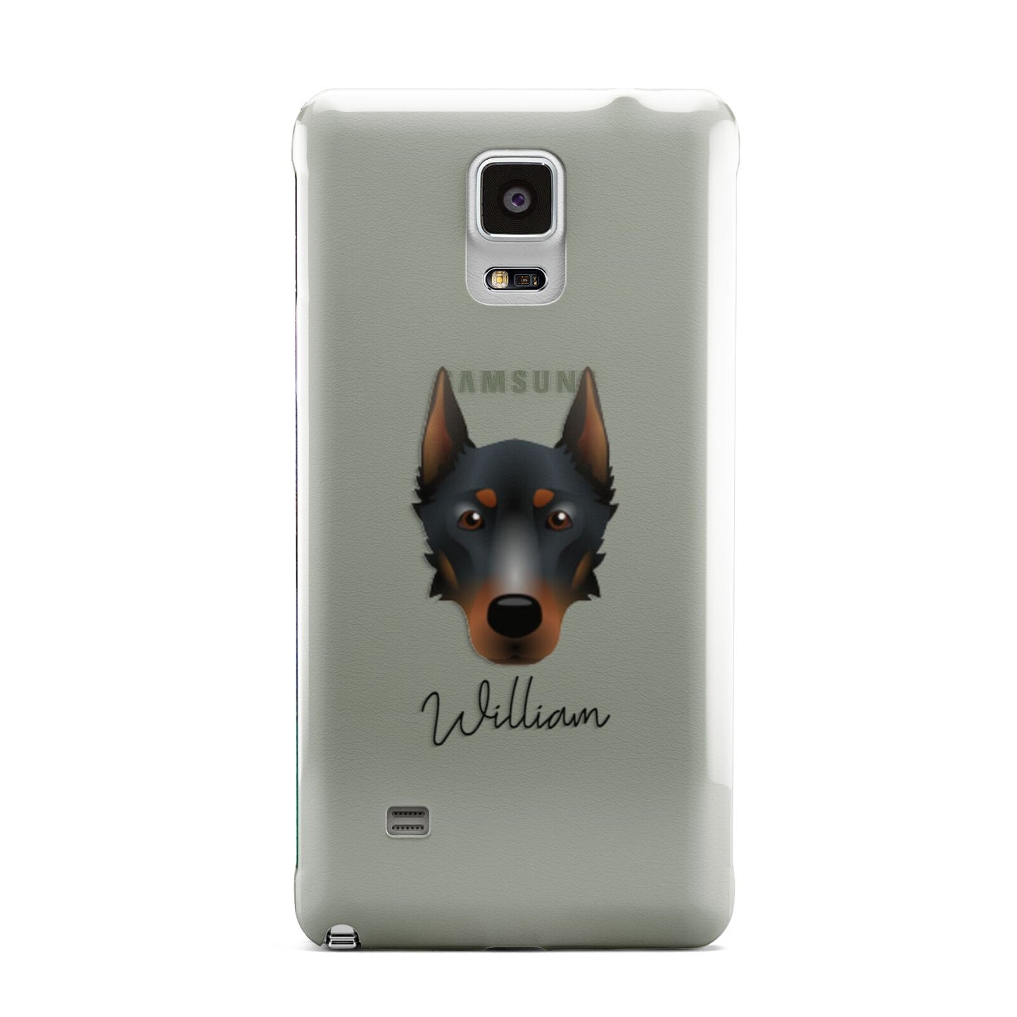 Beauceron Personalised Samsung Galaxy Note 4 Case